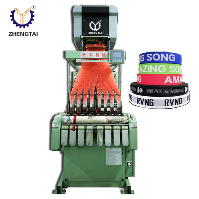 качество Zhengtai elastic and non-elastic webbing jacquard fabric weaving machines jacquard loom machine fabric jacquard narrow band making machine завод